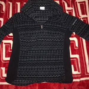 Columbia fleece pullover quarter zip